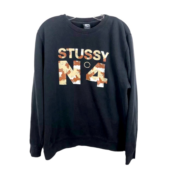 Stussy Other - STUSSY No 4 Desert Camo Vintage Sweatshirt